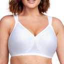 Glamorise Women's Full Figure MagicLift Non-Padded Wirefree T-Shirt Bra #1080 (42DD)