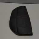 Muslogy Center Console Armrest Cover Compatible with Ford Ranger 2024 2025 Accessories Comfort Armrest Pad Cushion Box Lid Cover Vegan Leather Protector Regular Thick(Black/Orange Stitching)