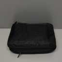 BAGAIL 4 Set Compression Packing Cubes Travel Accessories Expandable Packing Organizers (Square Mesh, 06-Black)