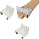 Wooden Drawer Slides Glides Steel Drawer Guides, Center Mount Dresser Drawer Guide Brackets 12 Pcs