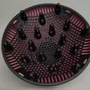 Universal Hair Diffuser Adaptable Hair Dryer Attachment for Blow Dryer Nozzles from 1.7 to 2.2 inch Diameter (Pink)