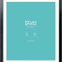 LaVie Home 26 x 32 Poster Frame Black, Display Pictures 22x28 with Mat or 26x32 Without Mat, Stable and Sturdy Picture Frame and Polished Plexiglass, Horizontal and Vertical Format of The Wall（1 Pack）