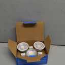 Energetic MR16 GU5.3 Bi-Pin Base LED Light Bulb, Non-Dimmable, 5W 12V 500LM, 50W Halogen Equivalent, CRI 80+, 40 Degree Beam Angle, 3000K Warm White, for Landscape, Recessed, Track Lighting, 6Pack