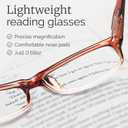 Gaoye Reading Glasses for Women, 6 pack Fashion Readers for Women Men Spring Hinge Eye Glasses, Blue Light Reading Glasses