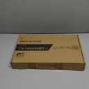 TAVR Dual Monitor Stand Riser, Computer Monitor Stands for 2 Monitors, Extra Long Multifunctional Desktop Organizer Riser for Computer, Laptop, PC, Printer, TV, Max 43.3" Length, Rustic Brown