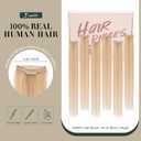 Short Hair Extensions Clip ins,S-noilite Short Clip in Hair Extensions Real Human Hair,Mini Hairpieces for Add Volume and Highlights,6 Pieces 31g 10 inch Gold Blonde Mixed Bleach Blonde