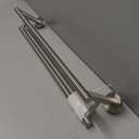 Alise Double Towel Bar Brushed Nickel,24" Towel Racks for Bathroom Wall Mounted,Bathroom Towel Rack SUS304 Stainless Steel Bathroom Towel Holder Quick Drying Hand Towel Holder Towel Bar for Walls