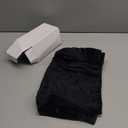 Decorative Pillow Covers 16x16 Black: 2 Pack Cozy Soft Velvet Square Throw Pillow Cases for Farmhouse Home Decor