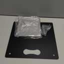 CS&BEAUTY Feather Flag Stand Base and Weight Bag for Feather Flag Pole, Heavy Duty Flag Pole Holder Flat Ground Stake for Swooper Flag and Feather Banner Pole (black)