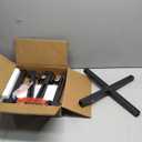 Plant Caddy With Wheels, 21" to 30" Heavy Duty Rolling Plant Dolly, Metal Plant Stand With 4 Lockable Caster Wheels, For Indoor Outdoor Large Pots Planter, Holds Up to 500 Lbs, Black Moving Dolly