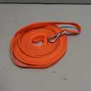 Waterproof Dog Training Leash 50FT 30FT 15FT 10FT 5FT Heavy Duty Recall Long Lead for Large Medium Small Dogs (30FT, Orange)