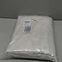 NICETOWN Flax Linen Curtains 84 inch Long, Rod Pocket & Back Tab Semi Sheer Vertical Drapes Privacy Added with Light Filtering for Bedroom/Living Room, Burlap, W52 x L84, 2 Pieces