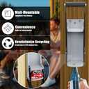 Can Crusher for Recycling, Wall Mounted Manual Crusher for 12 oz & 16 oz Aluminum Cans, Heavy Duty Steel Construction for Home Use-Grey