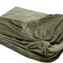 Furhaven Replacement Dog Bed Cover Faux Fur & Velvet Sofa-Style, Machine Washable - Dark Sage, Jumbo (X-Large)