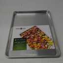Nordic Ware Extra Large Baking Sheet, 21 x 15 inches, XL Big sheet pan Natural Uncoated Aluminum, Reinforced Steel Rim Prevents Warping, 1pk Big Sheet