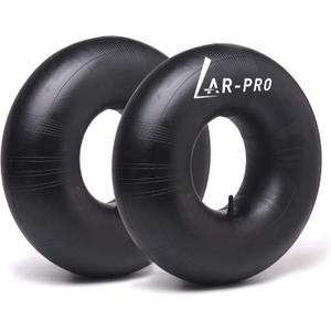 AR-PRO 13 x 6.50-6'' Heavy Duty Replacement Inner Tube with TR-13 Straight Valve Stem (2-Pack) - for Wheelbarrows, Razor Quad 1-18, Dirt Bike, ATV, Mowers, Hand Trucks and More