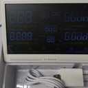 16 in 1 Air Quality Monitor Indoor 7" Display 9 AQI+7 AQI Alerts Air Quality Meter for CO2, TVOC, PM2.5 PM1.0 PM10, HCHO, Temperature Humidity AQI & Time, Air Detector Air Quality Tester for Home (White)