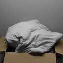 MUXHOMO 7 Pieces Full Comforter Set, Soft Bed in a Bag Full Size, All Season Bedding Set with Comforter, Flat Sheet, Fitted Sheet, Pillowcases & Shams, Light Grey