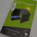 [Upgraded] BigBlue 3 USB Ports 28W Solar Charger(5V/4.8A Max), Portable Foldable Solar Panel for Camping, IP44 Waterproof, Compatible with iPhone 11/XS/XS Max/XR/X/8/7, iPad, Samsung Galaxy LG etc. (Black)