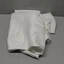 10 ft  10 ft White Backdrop Curtain for Wedding Decor Holiday Party - White Wedding Backdrop Polyester Photography Backdrop Drapes Baby Shower Birthday Privacy Sliding Curtains Home Decor, 2 Panels