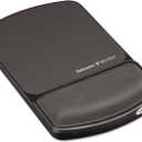 Fellowes MICROBAN Gel Mouse Pad Wrist Support - Graphite (9175101)