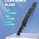 ACEBRI 42'' Mulching Blade for John Deere 42 inch mower blade GX22151 GY20850 AM131033 AM137333 for John Deere S130 Z235 D100 D110 D125 S100 S240 LA100 LA105 LA120 LA135 E100 E120 E130, 2Pck
