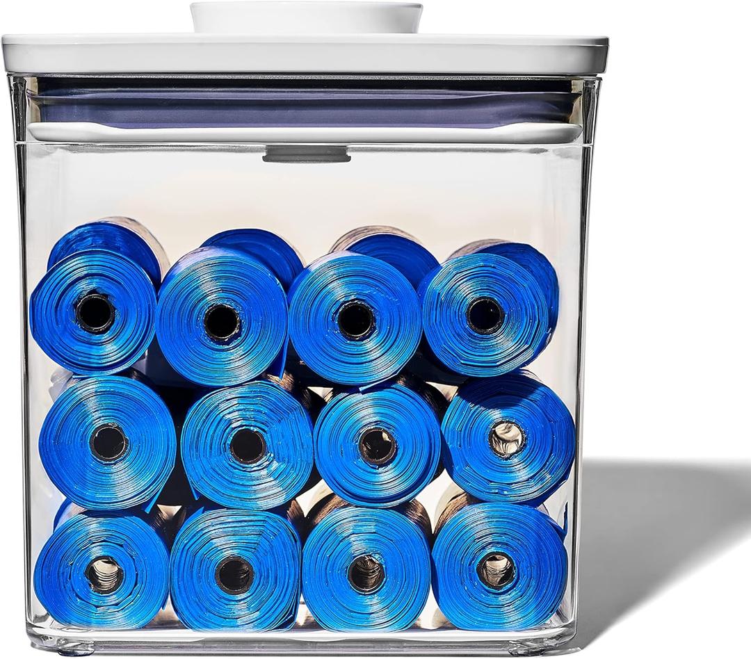 OXO Good Grips Pet POP Container  2.8 Qt/2.6 L |Ideal for up to 3lbs of Dog Food or 2lbs of Cat Food | Airtight Dog and Cat Food Storage Container | BPA Free