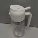 Oil Dispenser for Kitchen, 2 in 1 Olive Oil Sprayer, Olive Oil Dispenser Spray Bottle with Brush, Oil Sprayer for Cooking for Air Fryer, Barbecue, Salad 16oz/470ml (Black)