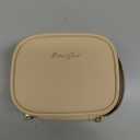 Mini Makeup Bag with Led Mirror,Small Travel Make up Bag 3 Light Modes Adjustable Brightness, for Women Organizer Cosmetic Bag, Portable Travel Train Toiletry Bag, for Pool Parties Work Touch-Ups