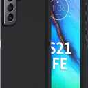 NUFR for Samsung Galaxy S21 FE 5G Case, Heavy Duty case,[Military Grade Protective ][Shockproof] [Dropproof] [Dust-Proof],(Black)