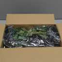 BLEUM CADE 50 Pcs Black Roses Artificial Flowers, Real Touch Velvet Roses Fake Flowers Bulk, Artificial Roses Bouquet with Long Stems Bridal DIY Wedding Party Centerpiece Decorations