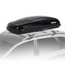 Garvee Heavy Duty Hard Shell Roof Top Cargo Carrier - 62(L) x32(W) x12(H) Waterproof Lockable Storage Box Capacity 165 Lbs 14 Cu Ft - Tool-Free Install- Fits SUV, Truck, Van