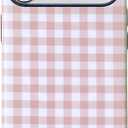 Compatible with iPhone 17 Pro Case [Compatible with MagSafe] -[8 ft Drop Protection] 2 in 1 Shockproof Protective Slim Soft TPU Cover for Women Girls (Brown Chessboard, iPhone 17 Pro 6.3 inch)