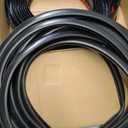 Qagea RV Slide Out Seal Base & D-Seal Wiper | 018-312-EKD & 018-341 EK | 1" x 15/16" x 35' & 1/2' x 2.75' x 35 Black Rubbers