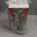 Climbing Santa Ladder Electric Santa Claus Climbing Ladder Up and Down Creative Plush Santa Claus Figure with Bag Musical Moving Santa Indoor Xmas Tree Hanging Ornaments for Party Home Decor