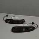 PIT66 Smoked Turn Signal Lights, Compatible with Mazda MX-5 Miata 1990-1997 W/Bulbs Smoked Lens Left Driver Side and Right Passenger Side Halogen