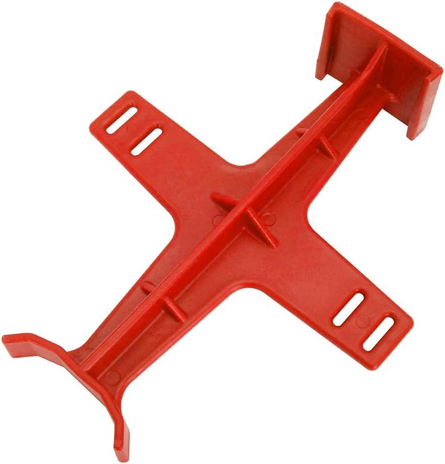 Motorcycle Fork Saver Brace Support Fork Guard Transportation Protector Seal Saver Protection Plastic Universal Compatible To XR CR CRF CRM 50F 230F Dirt Bike Motocross Accessories Red