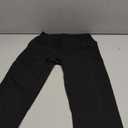 JOCMIC Girls Athletic Leggings High Waist for Kids Yoga Dance Gym Pants with Pocket (9-10 Years, Black)