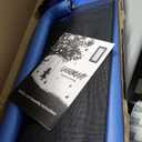 60-Inch Heavy-Duty Rectangle Platform Swing for Backyards - 700lb Capacity Waterproof Outdoor, Kids & Adults Tree Swing (Blue)