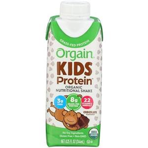 Pack of 2, ORGAIN SHAKE HLTHY KID CHOCOLATE ORG,, 8.25 Ounce ()