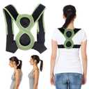 Posture Corrector Back Brace for Woman and Man, 2022 New Adjustable 8 Shaped Neck Shoulder Back Support Brace Pain Relief Belt Back Braces Spine Straightener for Neck Back Shoulder Spine
