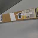 UNISHADES no Drill Cordless Roman Shades for Windows, 20" W 64" H - 100% Blackout - Linen - Beige