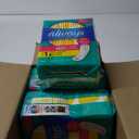 Always Ultra Thin Pads for Women, Size 1 Regular Absorbency Without Wings Unscented, 44 Count x 3 Packs (132 Count total)