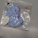 Avidlove Lace Panties for Women Sexy Cheeky Underwear with Cute Bow Back Hollow Out Low Rise Panty (Light Blue, XL)