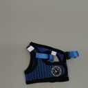 EcoBark Step in Dog Harness - Eco-Friendly Teacup Dog Harnesses for XXS, XS, and Small Dogs - Reflective and Adjustable Mini Body Halter Vest -Tiny Soft Mesh Toy Breed Harness (Bright Blue, XXS) (XXS- 4 to 5 lbs- Chest Up to 11 in (Pack of 1), Bright Blue Sport)