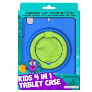 AMPD Children's iPad 10th Gen 10.6" Case/Holster/Screen Protector - Blue