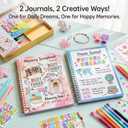3 x DIY Journal Kit for Girls Ages 8-12, 200+PCS Teen Tween Girl Gifts Trendy Stuff, Party Favors for Kids 8-12, Birthday Gift for Girls.