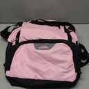 Lacrosse Bag Extra Large Lacrosse Backpack with Tow Stick Holder (L-Light Pink)