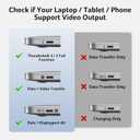 Acer Docking Station 3 Monitors with 3 HDMI, 13-in-1 USB C Hub for Laptop with 4K@60Hz HDMI, 1 Gbps Ethernet, 10Gbps Data, 100W PD, SD/TF, Laptop Dock for Acer/XPS/Spectre/Surface/Mac