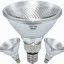 Par38 Halogen Flood Light Bulb 120V 72W,Dimmable PAR38 72W Light Bulbs,E26 Medium Base, Warm White, High Output Reflector Flood Lights for Indoor and Outdoor (2 Pack)